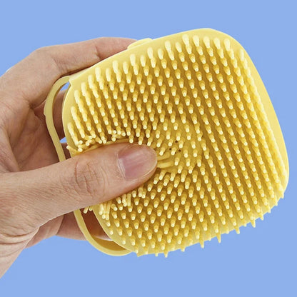 Pet Bath and Massage Gloves – Soft and Safe Silicone Brush for Dogs and Cats